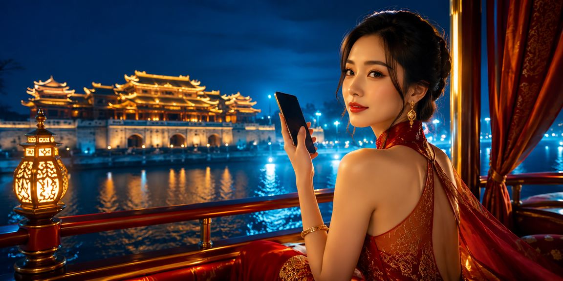Người chơi tại Huế thử slot game mới trên điện thoại trong không gian truyền thống